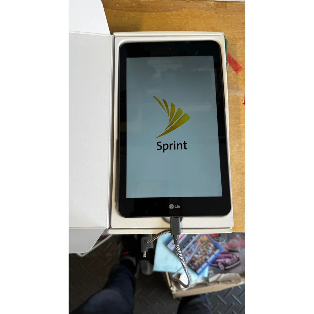 LG G Pad F2 8.0 Tablet LK460 16GB Black Android 8-inch Sprint WiFi 4G LTE